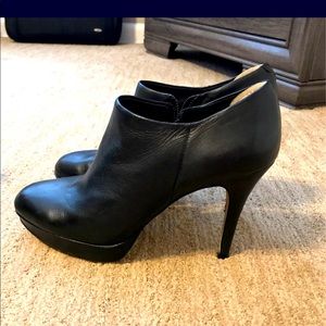 Black boot style heels